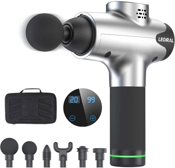 مسدس تدليك عضلات الجسم الاسود (1)