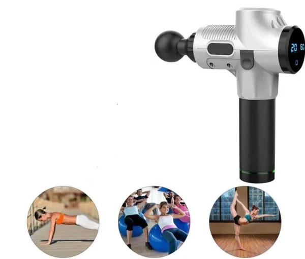 مسدس تدليك عضلات الجسم الاسود (2)