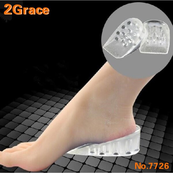 نعل داخلي سيليكوني طبي لزيادة الطول (1)