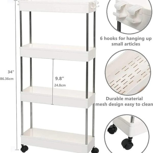 رف تخزين المطبخ المحمول (1)