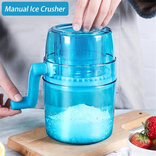 ماكنة سحق الثلج handle DIY ice crusher (2)